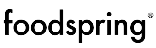 Logo de Foodspring, marca premium de batidos sustitutivos con ingredientes de alta calidad